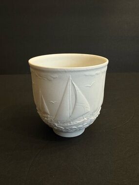 1997 Lladro Sailing The Seas Collector Society Figurine Cup Regata Made in Spain